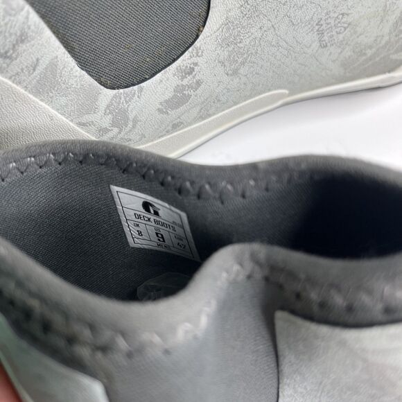 Gator Waders Mens Breakline Rubber Fishing Deck Ankle Boots Ghost Size 9 See Des - Picture 8 of 10